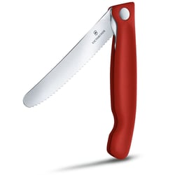 Ніж кухонний складаний 11 см (серейтор) Victorinox SWISS CLASSIC Paring 6.7831.FB