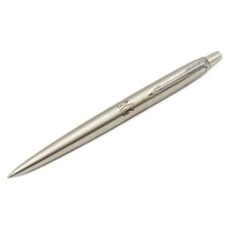 Ручка шариковая Parker JOTTER UKRAINE Stainless Steel CT BP Трезубец ЗСУ (глад.)