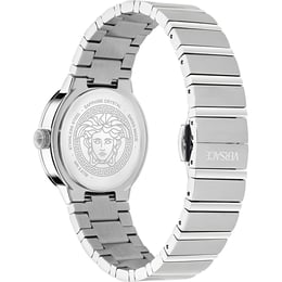 Жіночий годинник Versace GRECA LOGO PEARL Vre0s00125