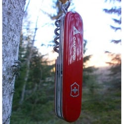 Швейцарський складаний ніж 91мм Victorinox CAMPER 1.3613.71