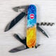Швейцарський складаний ніж 91мм Victorinox SPARTAN UKRAINE 1.3603.7.T3160pw