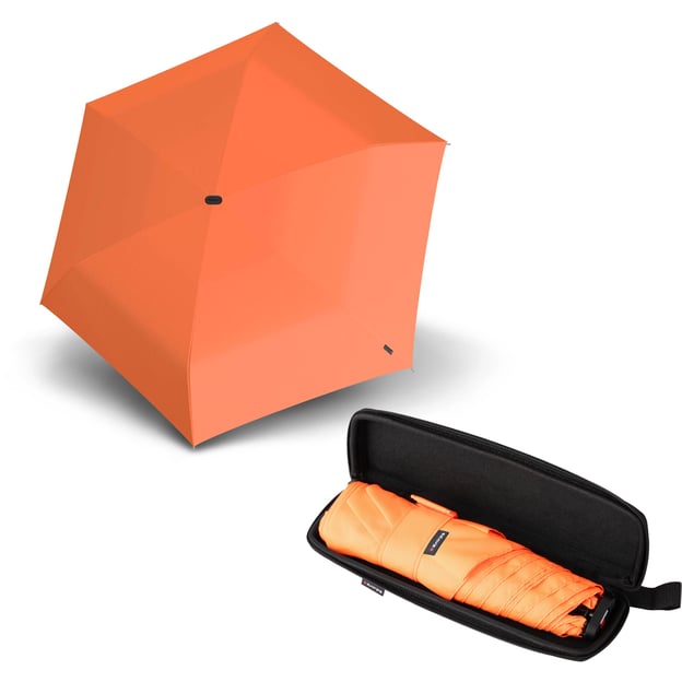 Парасолька механічна Knirps X4U Ultra Light Slim Manual/Neon Orange Kn95 6030 8801