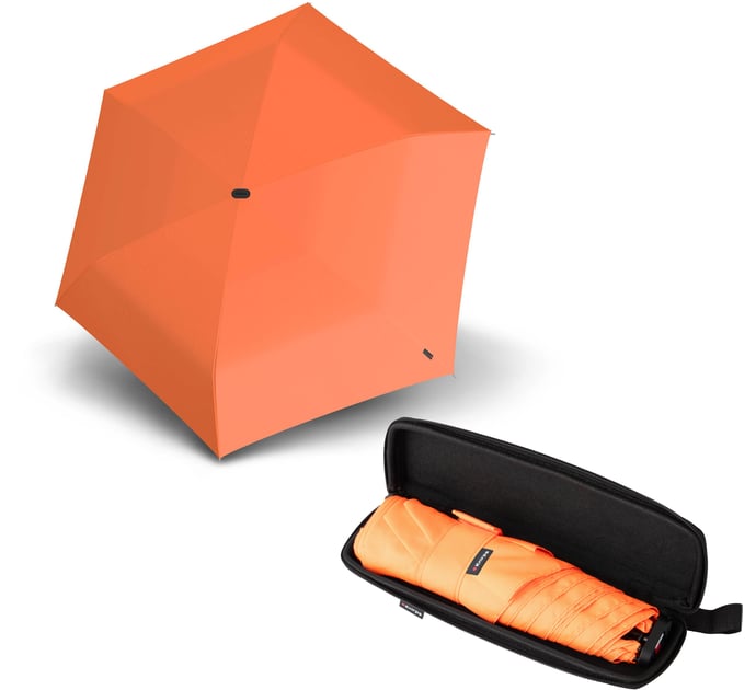 Парасолька механічна Knirps X4U Ultra Light Slim Manual/Neon Orange Kn95 6030 8801