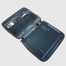 Папка-портфоліо з блокнотом А4 Piquadro BLUE SQUARE (B2) Cognac PB6264B2_MO