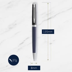 Ручка шариковая Waterman HEMISPHERE Colour Blocking Black & Blue CT BP
