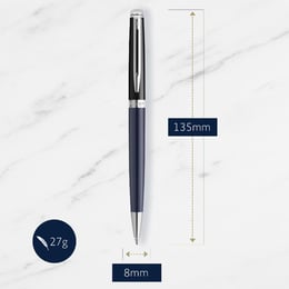 Ручка кулькова Waterman HEMISPHERE Color Blocking Black & Blue CT BP