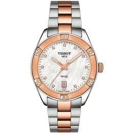 Жіночий годинник Tissot PR100 Sport Chic T101.910.22.116.00