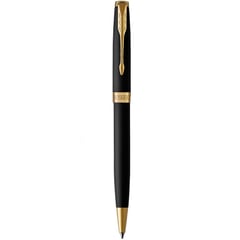 Ручка кулькова Parker SONNET Matte Black Lacquer GT BP