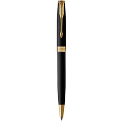 Ручка шариковая Parker SONNET Matte Black Lacquer GT BP