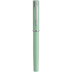 Ручка перьевая Waterman ALLURE Pastel Green CT FP F + упаковка картриджей Mini (блистер)