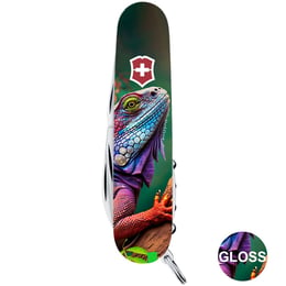 Швейцарський складаний ніж 91мм Victorinox CAMPER ANIMAL 1.3613.3.F1020pw