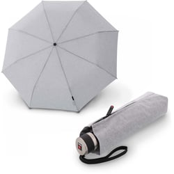 Зонт механический Knirps C.041 Chrome Matt Small Manual/Melange Grey Kn95-8041-4118