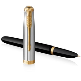 Ручка перьевая Parker PARKER 51 Premium Black GT FP F