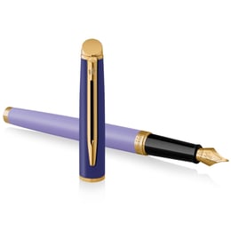 Ручка перова Waterman HEMISPHERE Color Blocking Purple GT FP F