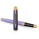 Ручка перова Waterman HEMISPHERE Color Blocking Purple GT FP F