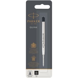 Стержень Parker QuinkFlow шариковый черный B (в блистере)