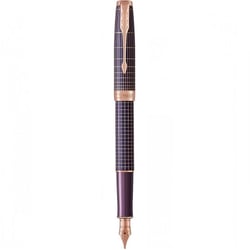 Ручка перьевая Parker SONNET Cisele Silver Purple Matrix PGT FP18 F