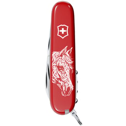 Швейцарський складаний ніж 91мм Victorinox SPARTAN ZODIAC Могутній кінь 1.3603.Z5330u