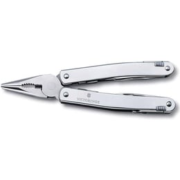 Мультитул Victorinox SWISSTOOL SPIRIT X PLUS RATCHET 3.0236.L + коричневый кожаный чехол