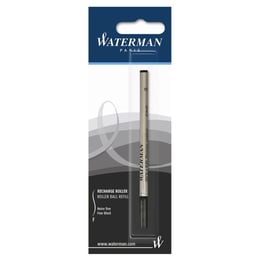 Стрижень Waterman ролерний чорний F (у блістері)