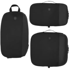 Набір органайзерів для багажу (3 шт.) Victorinox TRAVEL ESSENTIALS Black Vt653360