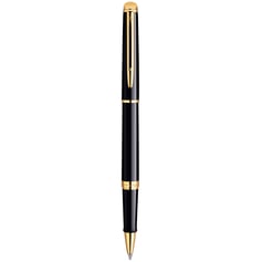 Ручка роллерная Waterman HEMISPHERE Black Lacquer GT RB