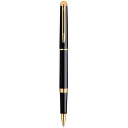 Ручка роллерная Waterman HEMISPHERE Black Lacquer GT RB