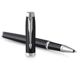 Подарочный набор Parker IM Matte Black CT RB+BP (роллер + шариковая)