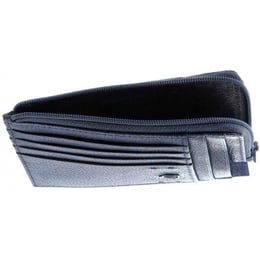 Картхолдер з монетницею Piquadro BLACK SQUARE (B3) Blue PU1243B3R_BLU