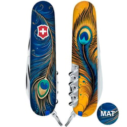Швейцарський складаний ніж 91мм Victorinox SPARTAN UKRAINE 1.3603.3.T3150pw