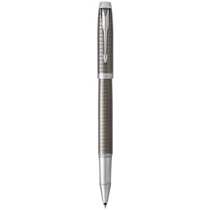 Ручка роллерная Parker IM Premium Dark Espresso Chiselled CT RB