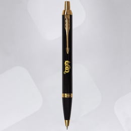 Ручка кулькова Parker IM Zodiac Black GT BP Зелений Дракон