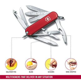 Швейцарський складаний ніж 58мм Victorinox MINICHAMP 0.6385