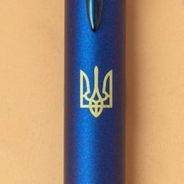 Ручка шариковая Parker IM Professionals UKRAINE Monochrome Blue BP Трезубец