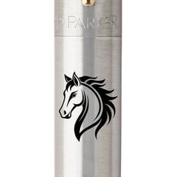 Ручка шариковая Parker JOTTER ZODIAC Stainless Steel GT BP Огненный конь
