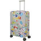 Чехол для среднего чемодана Travelite ACCESSORIES/Tickets On Blue-White TL000316-97