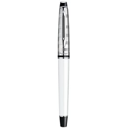 Ручка перова Waterman EXPERT Deluxe White CT FP F