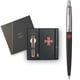 Подарунковий набір Parker JOTTER Originals ARMY Black CT BP Емблема ЗСУ (кулькова ручка + блокнот Parker)