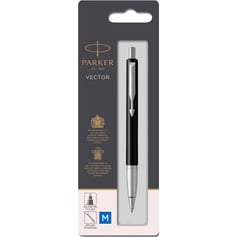 Ручка кулькова Parker VECTOR Black BP (блістер)