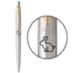 Ручка кулькова Parker JOTTER ZODIAC Stainless Steel GT BP Чорний Кролик