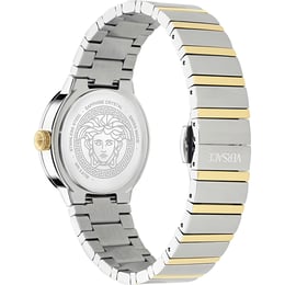 Жіночий годинник Versace GRECA LOGO PEARL Vre0s00325