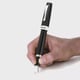 Ручка перова Montegrappa ELMO 02 Black CT FP F ISE2R2AC