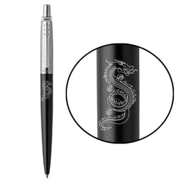 Ручка кулькова Parker JOTTER ZODIAC Bond Street Black CT BP Дерев'яний Дракон