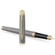 Ручка перова Waterman HEMISPHERE Metallic Stone Grey GT FP F