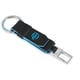 Брелок з карабіном Piquadro BLUE SQUARE (B2) Black PC3751B2_N