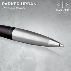 Ручка шариковая Parker URBAN Twist Muted Black CT BP
