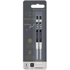 Стержень Parker QuinkFlow GEL гелевый черный M (2 шт)