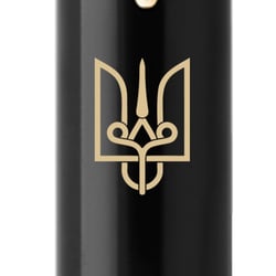 Ручка шариковая Parker IM UKRAINE Black GT BP Трезубец Владимира Великого