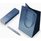 Ручка кулькова Parker IM Rituals Peaceful Blue CT BP + Пакет Parker Rituals