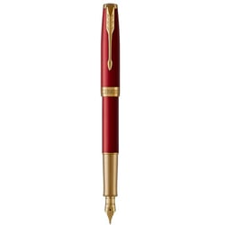 Ручка перьевая Parker SONNET Intense Red GT FP18 F